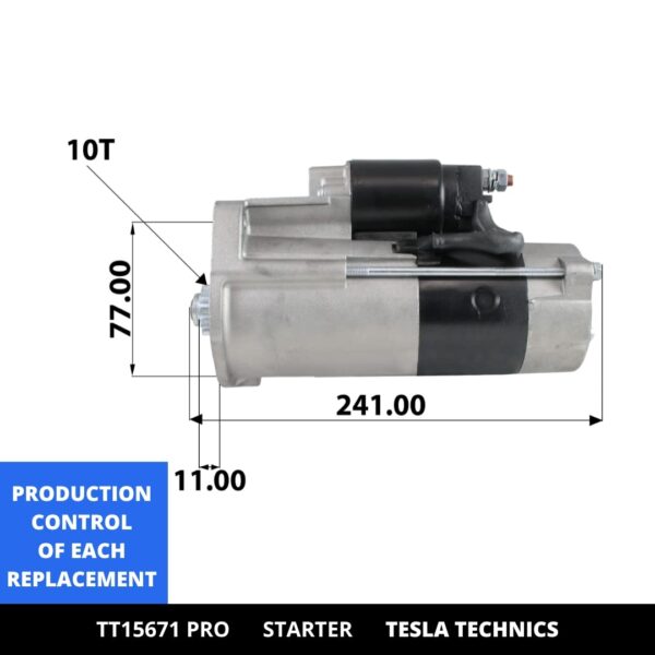 51BdLguMQAL._SL1080_.jpg TT15671 PRO, Motor de arranque, 12V, 2.2KW