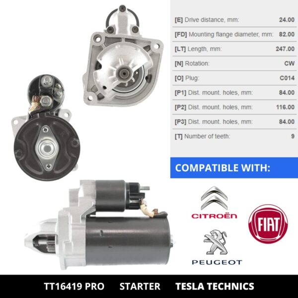613ECVBLKBL._SL1080_.jpg TT16419 PRO, Motor de arranque, 12V, 2.5KW