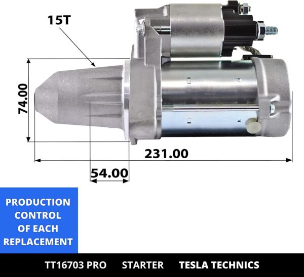71JLg8RWcL._AC_SL1500_.jpg TT16703 PRO, Motor de arranque, 12V, 2.2KW