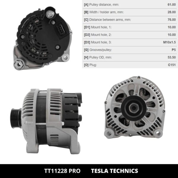 TT1122820PRO_4.jpg TT11228 PRO, Alternador, 12V, 150A