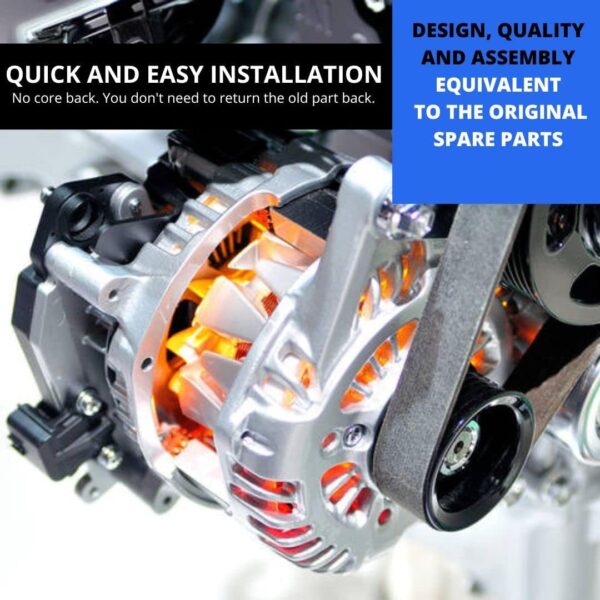 TT11238 PRO, Alternador, 12V, 125A