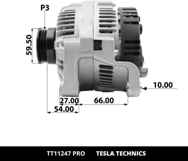 TT11247 PRO, Alternador, 12V, 75A