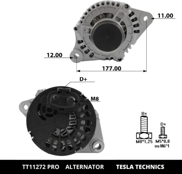 TT1127220PRO_3.jpg TT11272 PRO, Alternador, 12V, 120A