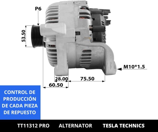 TT1131220PRO_2.jpg TT11312 PRO, Alternador, 12V, 170A