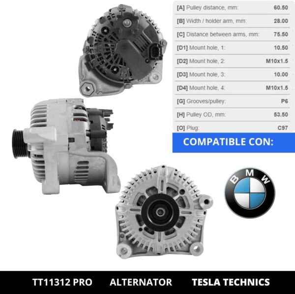 TT1131220PRO_4.jpg TT11312 PRO, Alternador, 12V, 170A