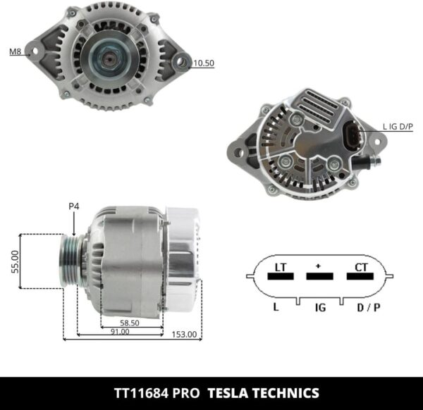 TT1168420PRO_3.jpg TT11684 PRO, Alternador, 12V, 70A