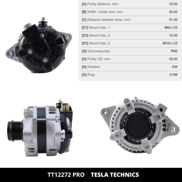 TT1227220PRO_4.jpg TT12272 PRO, Alternador, 12V, 100A