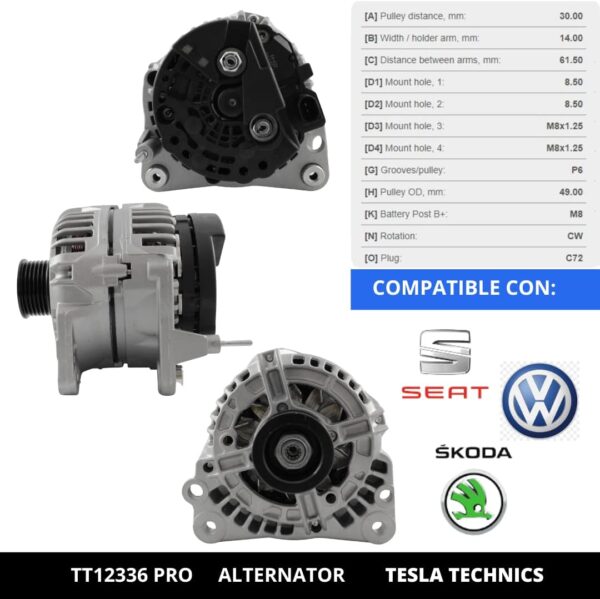 TT1233620PRO_4.jpg TT12336 PRO, Alternador, 12V, 90A
