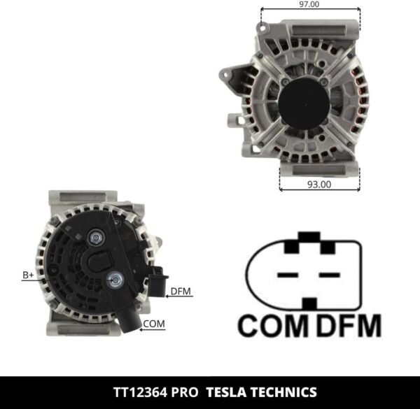 TT1236420PRO_3.jpg TT12364 PRO, Alternador, 12V, 200A