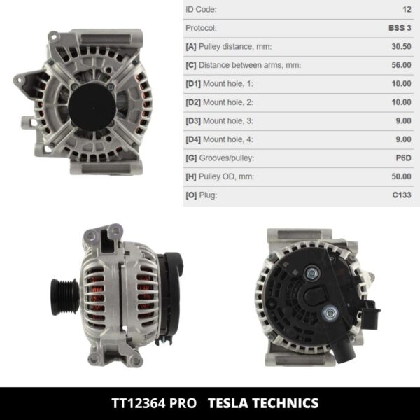 TT1236420PRO_4.jpg TT12364 PRO, Alternador, 12V, 200A