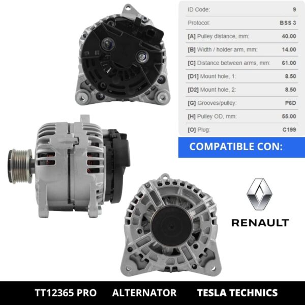 TT1236520PRO_4.jpg TT12365 PRO, Alternador, 12V, 120A