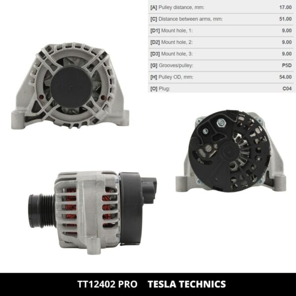 TT1240220PRO_4.jpg TT12402 PRO, Alternador, 12V, 120A