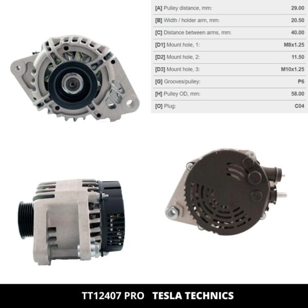 TT1240720PRO_4.jpg TT12407 PRO, Alternador, 12V, 70A