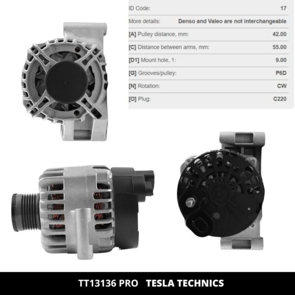 TT1313620PRO_4.jpg TT13136 PRO, Alternador, 12V, 120A