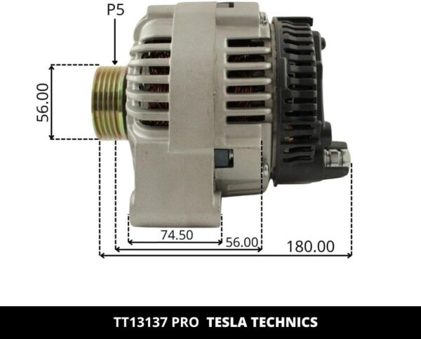 TT13137 PRO, Alternador, 12V, 80A