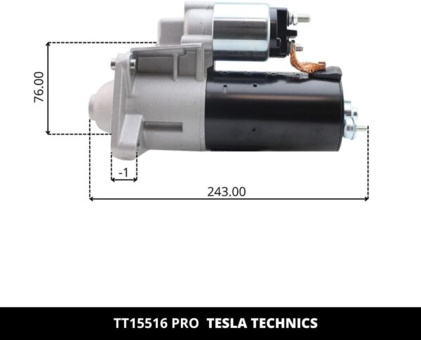 TT15516 PRO, Motor de arranque, 12V, 1.4KW