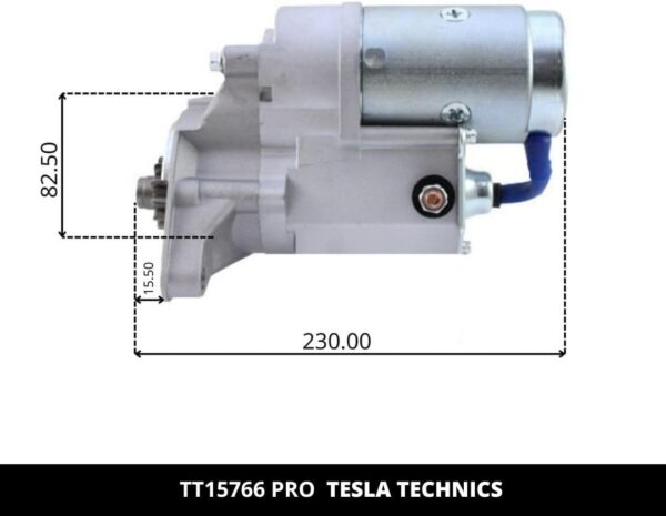 TT1576620PRO_2.jpg TT15766 PRO, Motor de arranque, 12V, 2KW