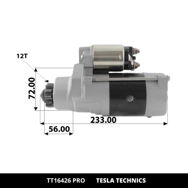 TT1642620PRO_2.jpg TT16426 PRO, Motor de arranque, 12V, 2.2KW