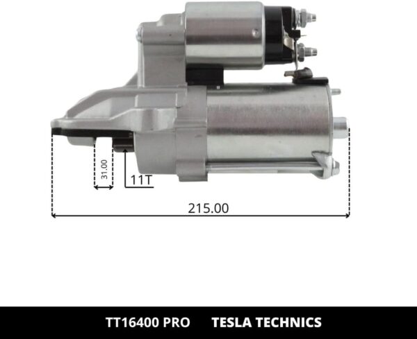TT16400 PRO, Motor de arranque, 12V, 1.2KW